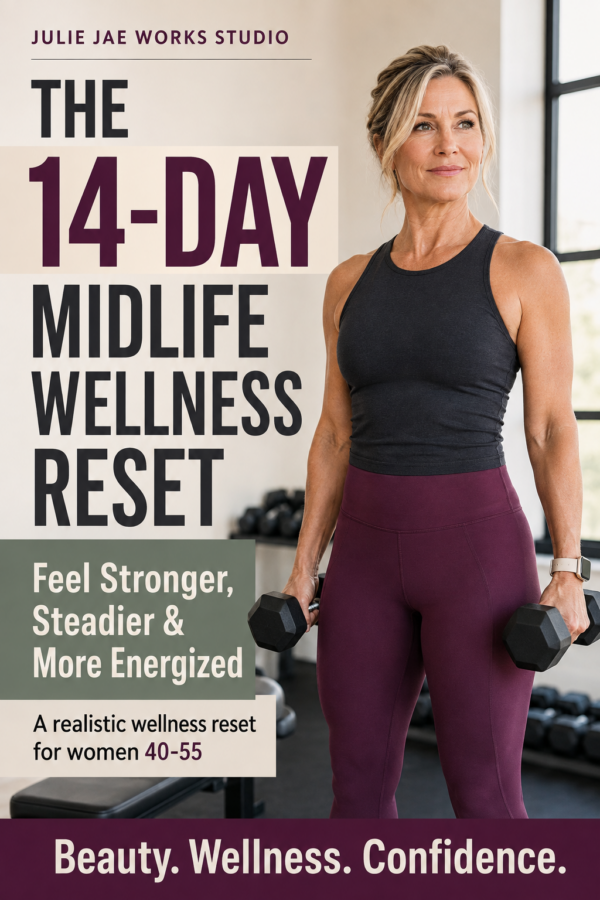 The 14-Day Midlife Wellness Reset movement guide cover